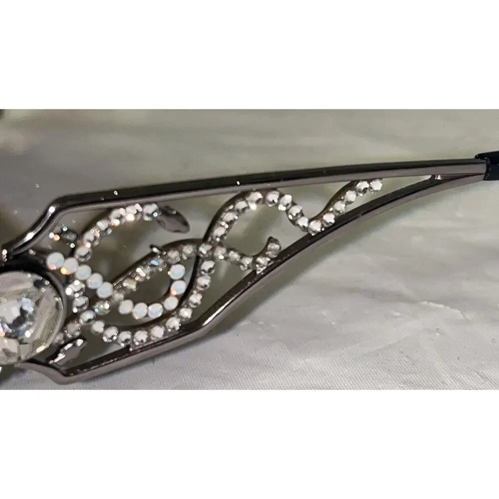 Jimmy Crystal New York Gl1064 Swarovski Crystals Sunglasses w/Case